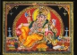 Preview: Ganesha Indischer Wandbehang mit Pailetten